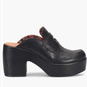 Korks by Kork-Ease “Stonegate” Platform Loafer Mules - Sz 8 - EUC